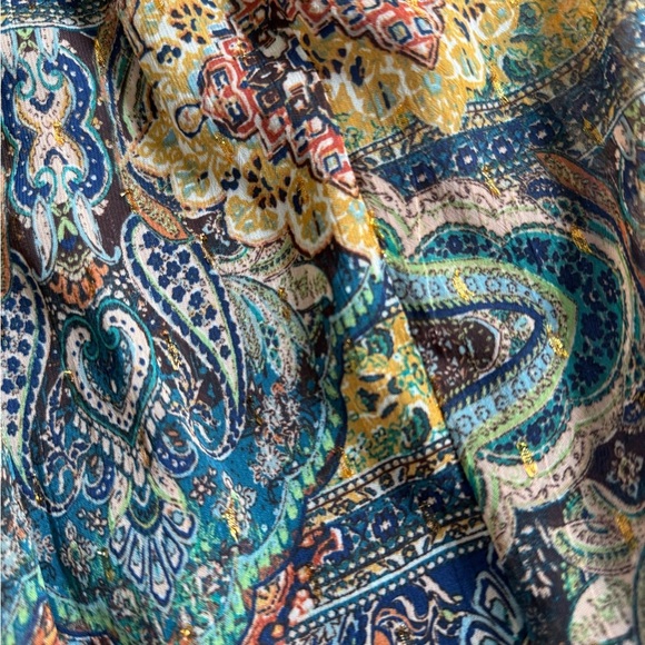 NWT Socialite Ruched Bodice Tie‎ Strap Maxi Sundress Small S Wedding Guest Party - Picture 9 of 15